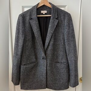 LOFT Wool Blend Women's Blazer, L 🩶